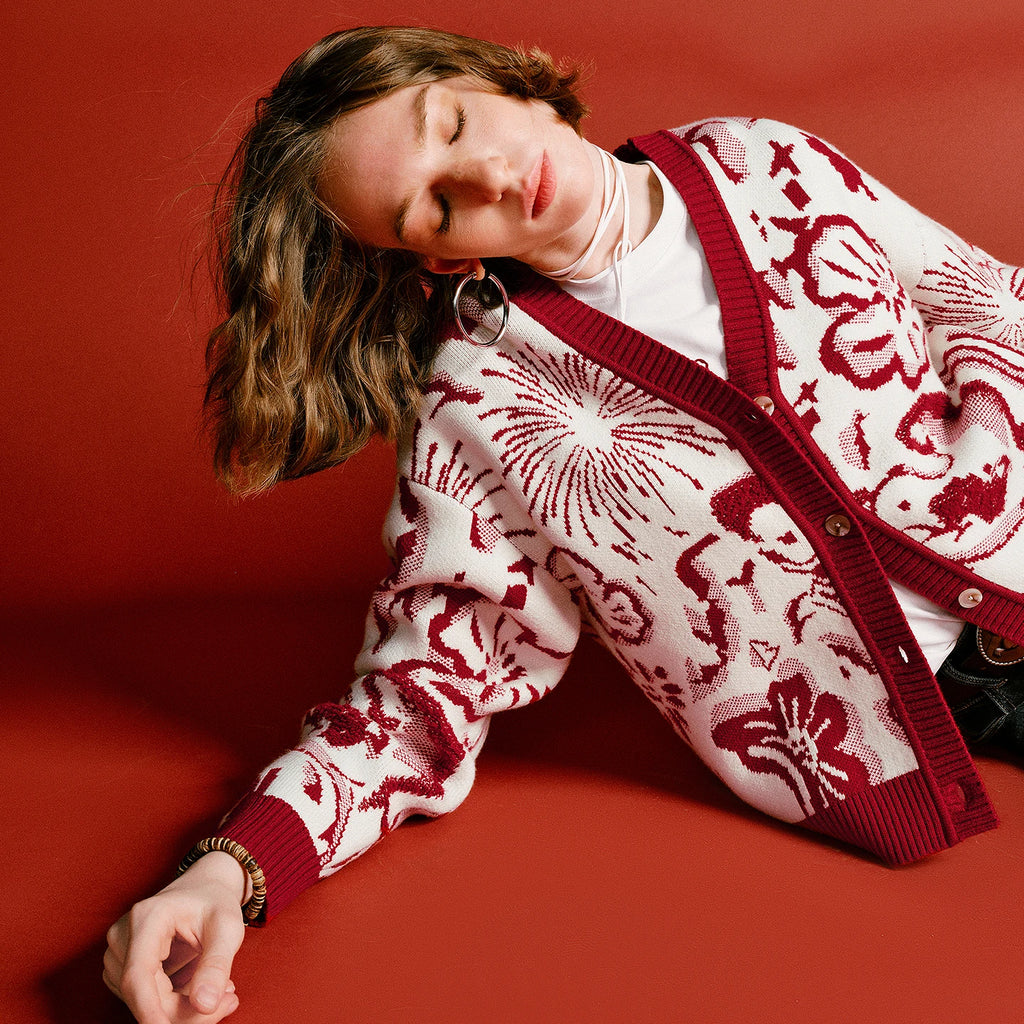 Pull Femme – Collaboration “Mengzhu Daji”, Totem Pégase, Col Rond