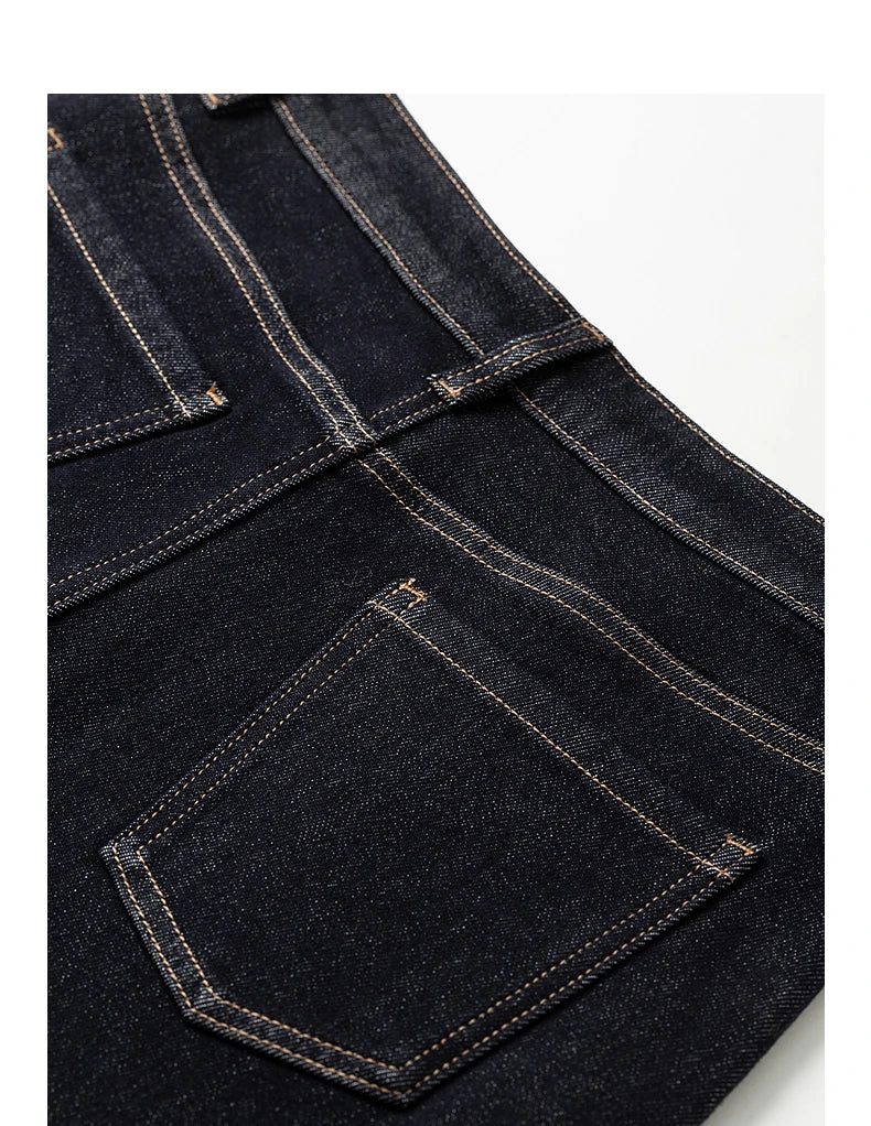 Jean Femme – Coupe Large Rétro, Doublure Fleece Chaude, Couleur Authentique Résistante