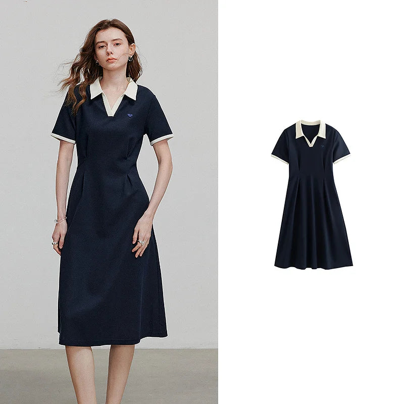 Elegantes Damen-Polokleid