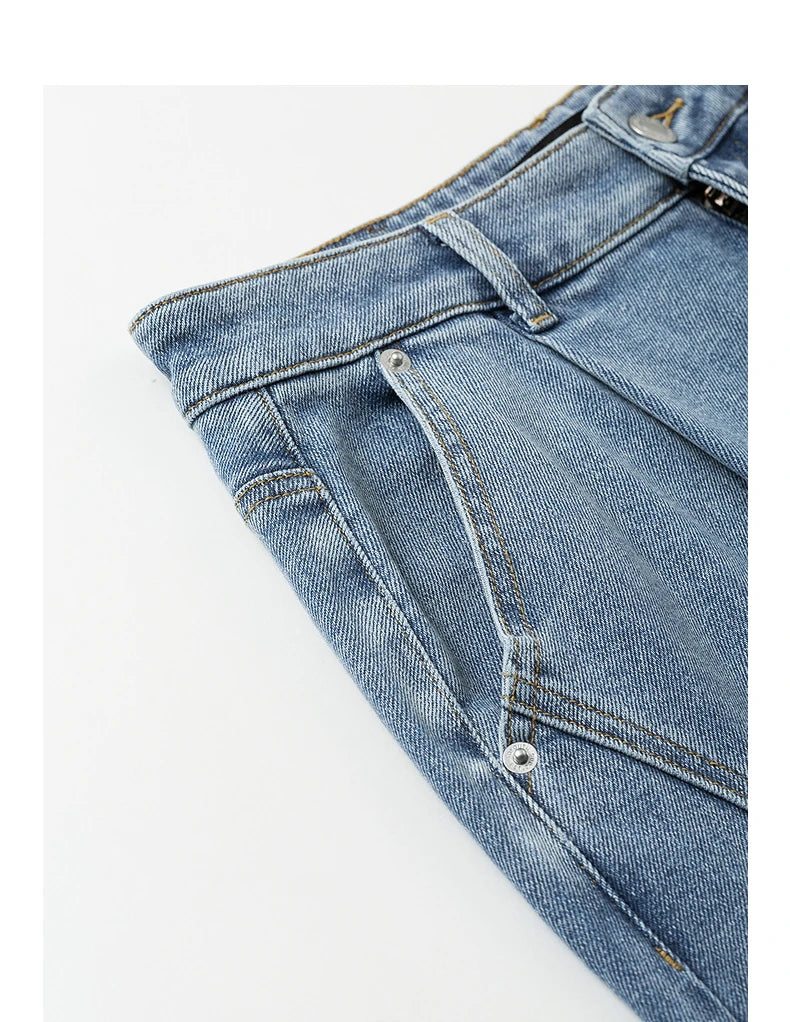 Women's long jeans, casual cut