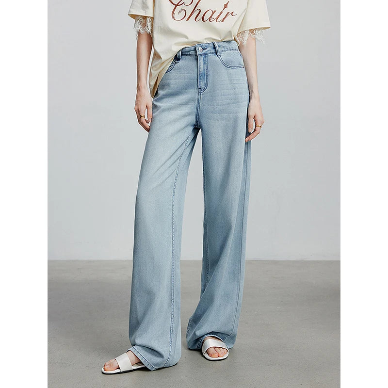 Jean long femme coupe casua