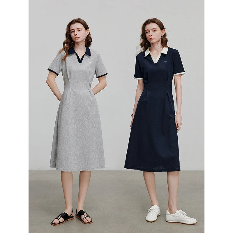 Elegantes Damen-Polokleid