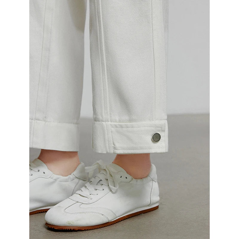 Jean long femme coupe casual