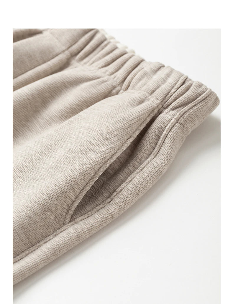 Pantalon Femme – Sweatpants Doux Type Cachemire, Taille Élastique, Bas Relevé