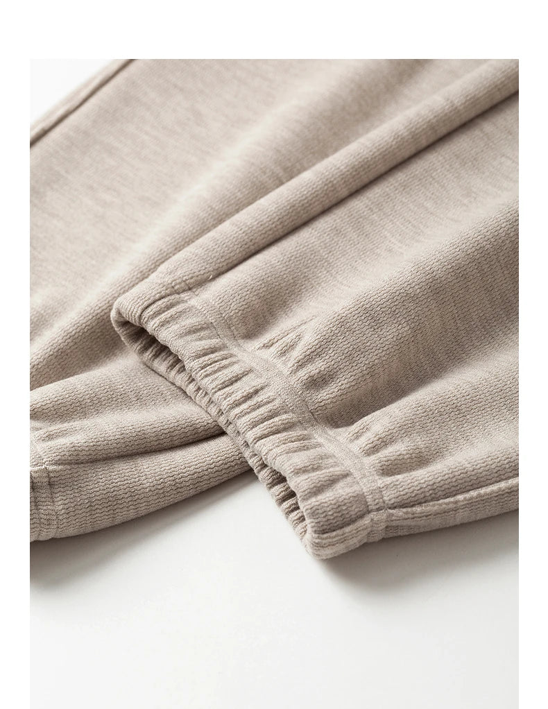 Pantalon Femme – Sweatpants Doux Type Cachemire, Taille Élastique, Bas Relevé