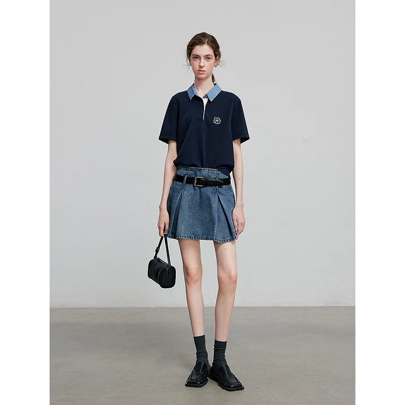 Jean femme longueur longue coupe casual