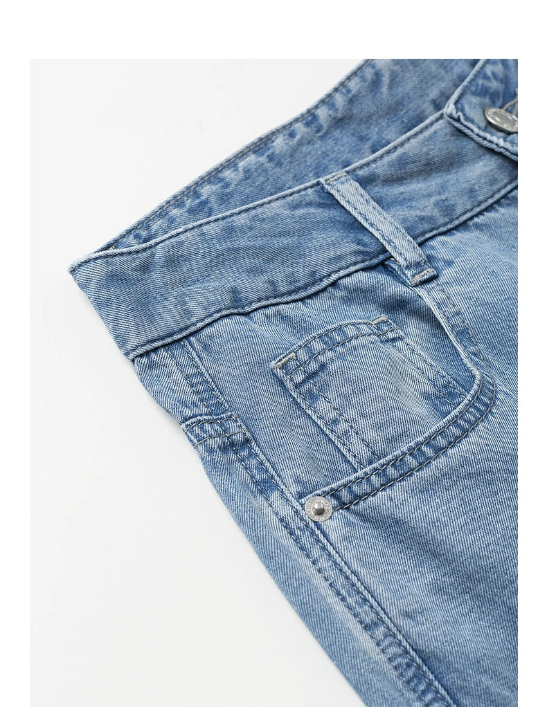 Damenjeans gerader Schnitt Sommer