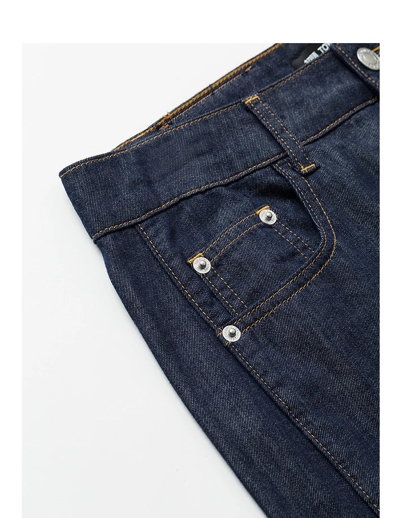 Lange Damenjeans, lässiger Schnitt