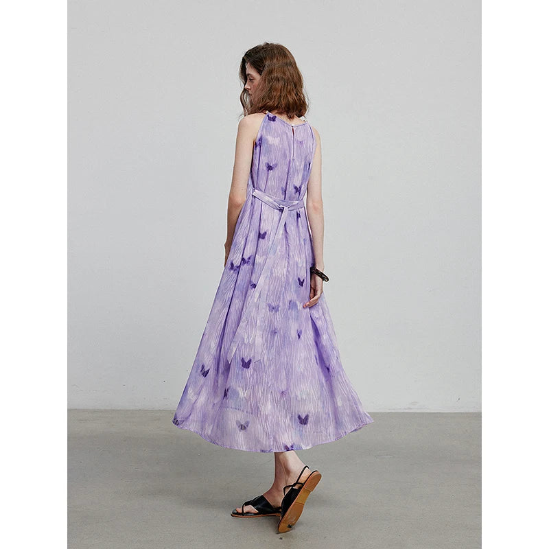 Elegantes Sommerkleid für Damen, fließender, schicker und moderner Schnitt