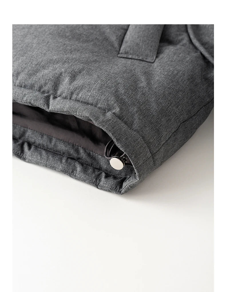 Doudoune Femme –Duvet, Design Color-block, Coupe Loose Chaude et Élégante