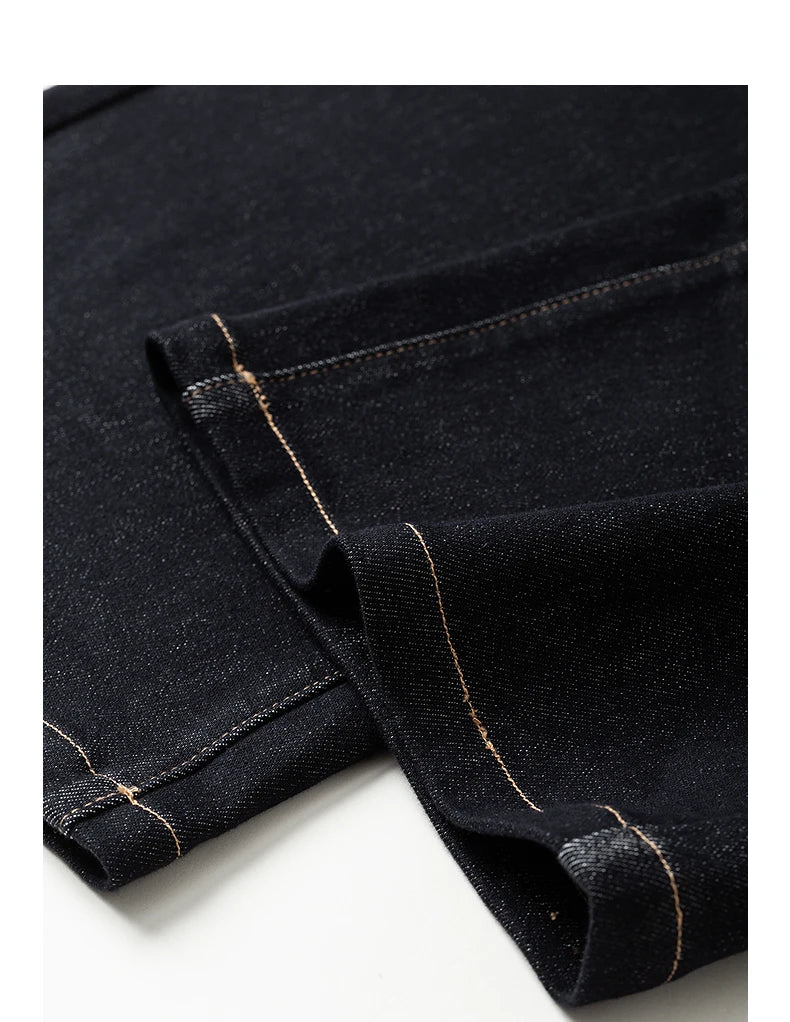 Jean Femme – Coupe Large Rétro, Doublure Fleece Chaude, Couleur Authentique Résistante