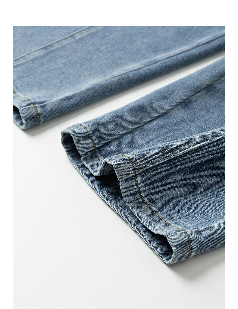 Women's long jeans, casual cut