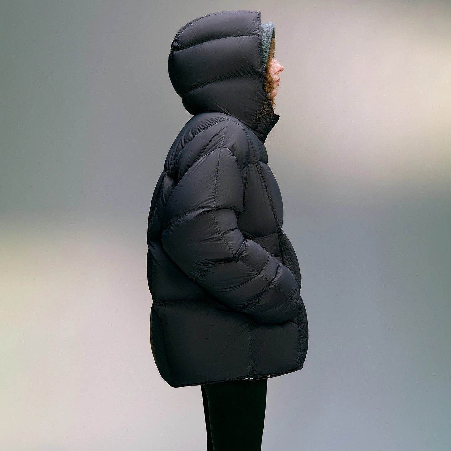 Doudoune Femme – Effet Ailes de Cigale, Coupe Puff Moderne et Élégante