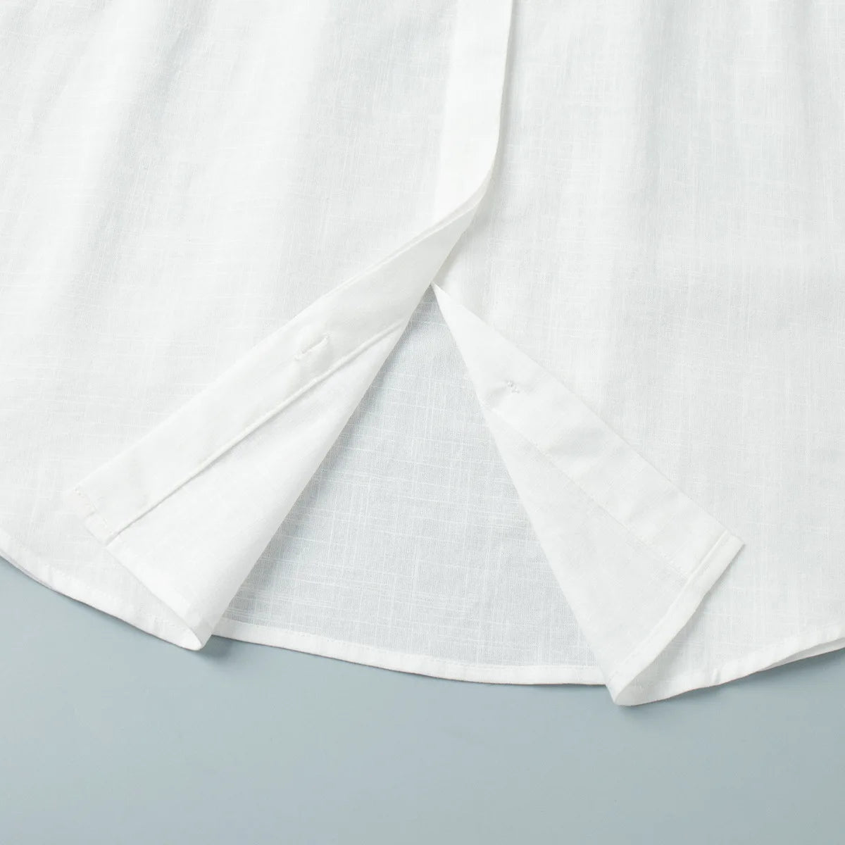 Robe chemise courte femme à revers et laçage, style vacances