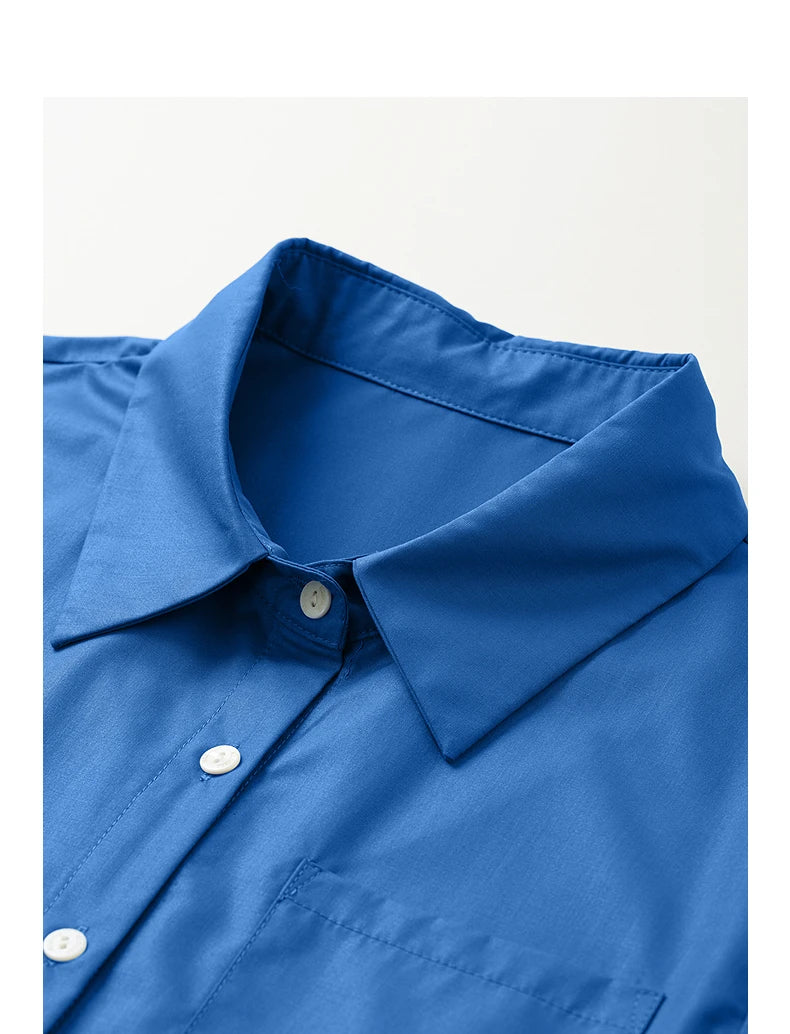 Robe femme mi‑mollet été style office à manches courtes