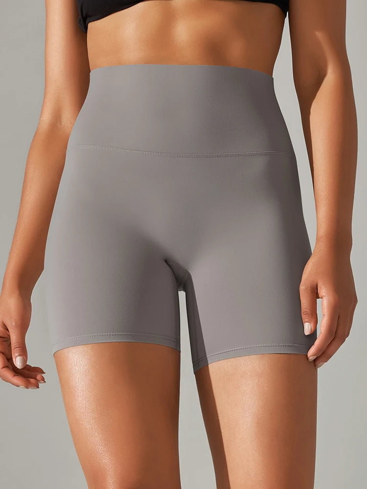 Sportshorts für Damen mit hohem Bund und Shaping-Effekt