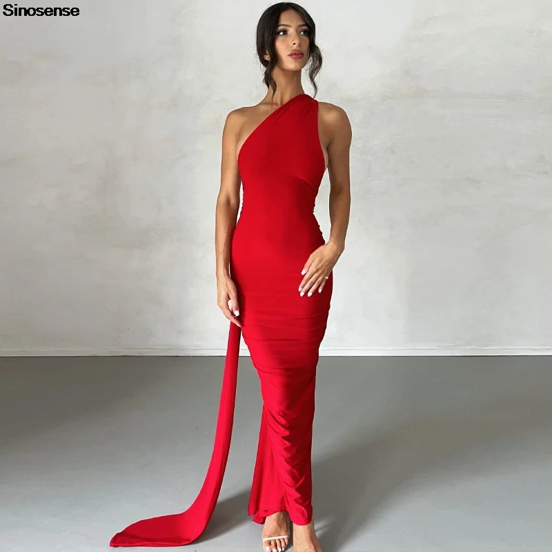 Robe Longue Élégante Femme – Dos Nu, Bodycon,