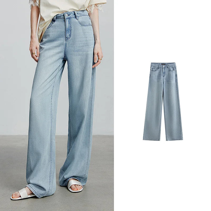 Jean long femme coupe casua