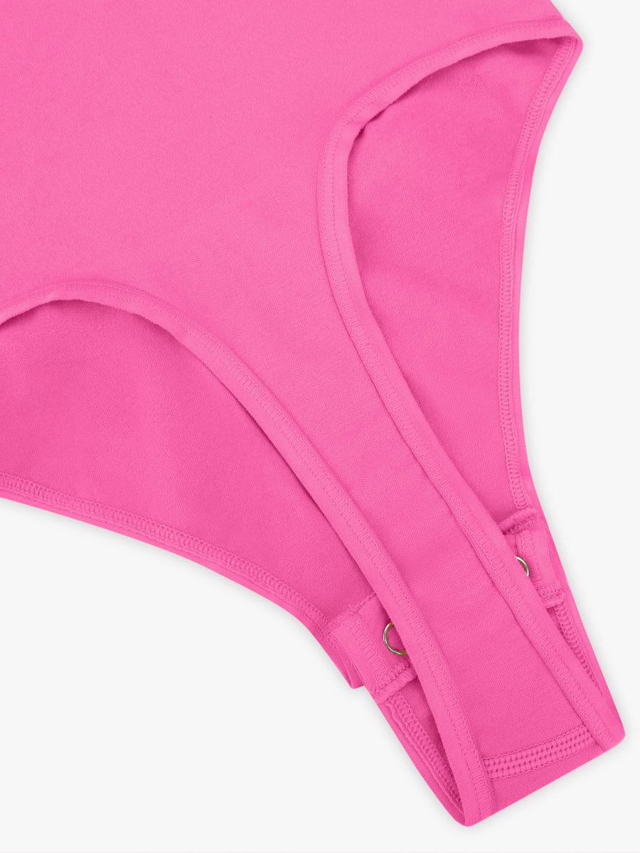 Wholesale Seamless Bust Support Waist and Abdomen Control Thong Bodysuit
