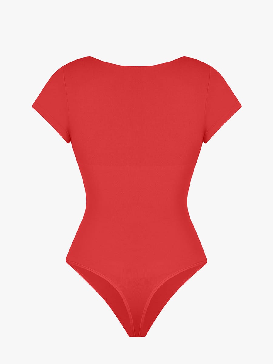 Wholesale Bust Support Waist & Abdomen Shaping Thong Bodysuit