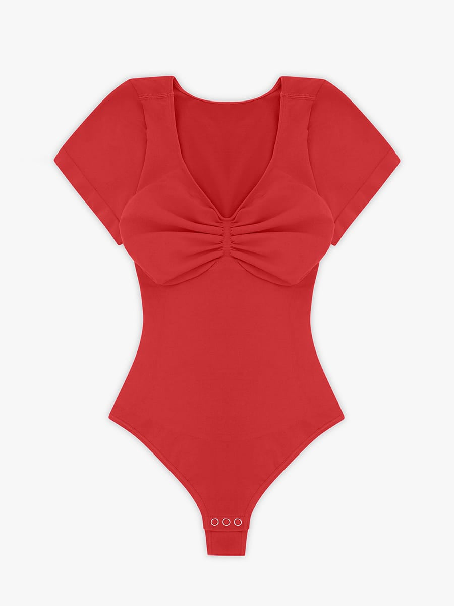 Wholesale Bust Support Waist & Abdomen Shaping Thong Bodysuit