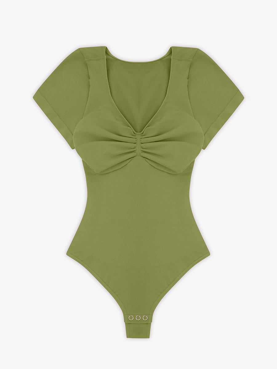 Wholesale Bust Support Waist & Abdomen Shaping Thong Bodysuit