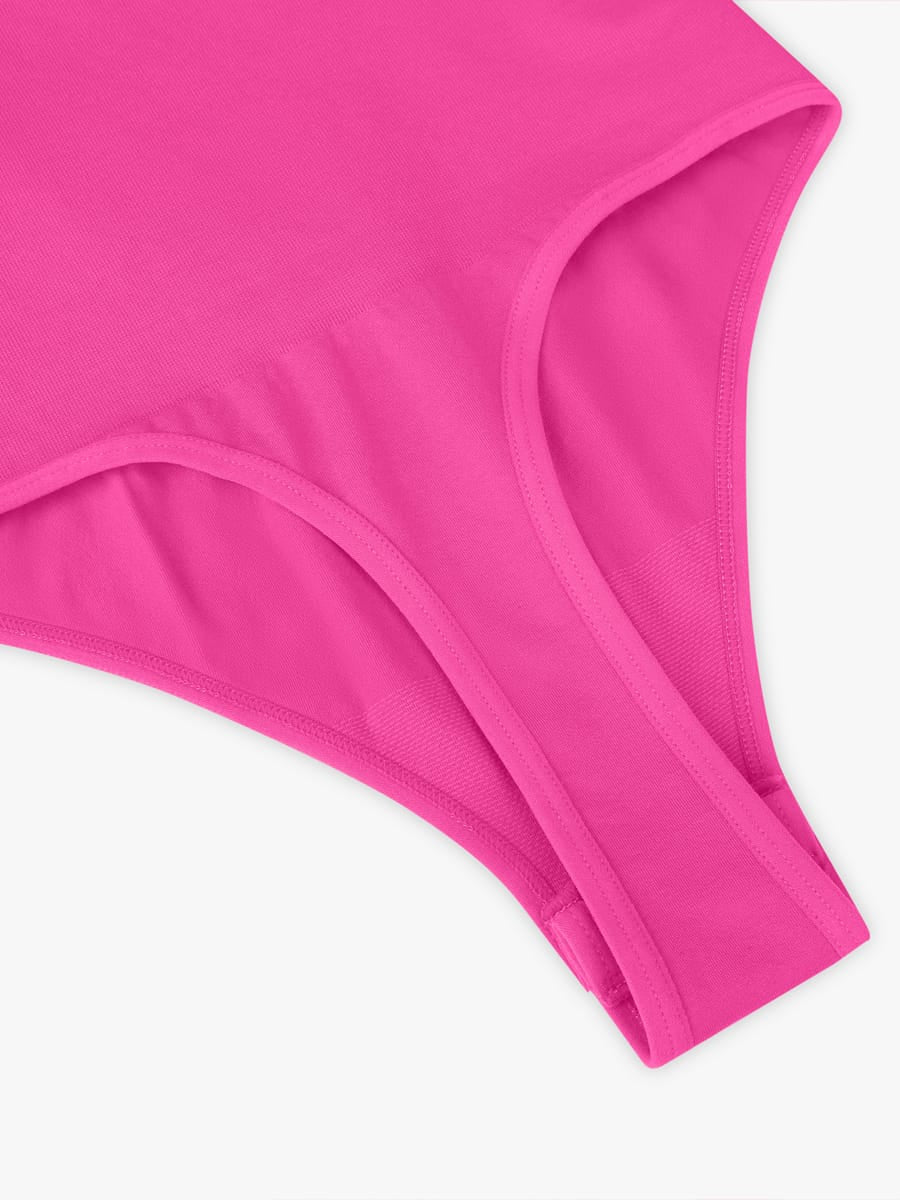 Wholesale Seamless Bra Free Cami Tummy Control Thong Bodysuit with Removable Pads