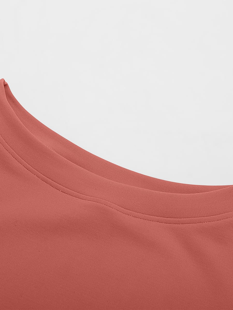 Wholesale Seamless Shapewear Bodysuit Buttery Soft Tummy Control Crew Neck