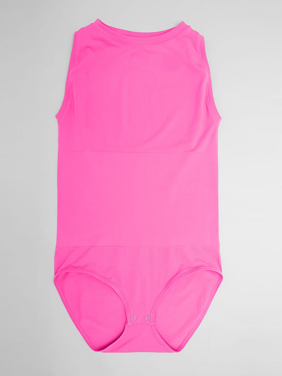 Wholesale Seamless Shapewear Bodysuit Buttery Soft Tummy Control Crew Neck