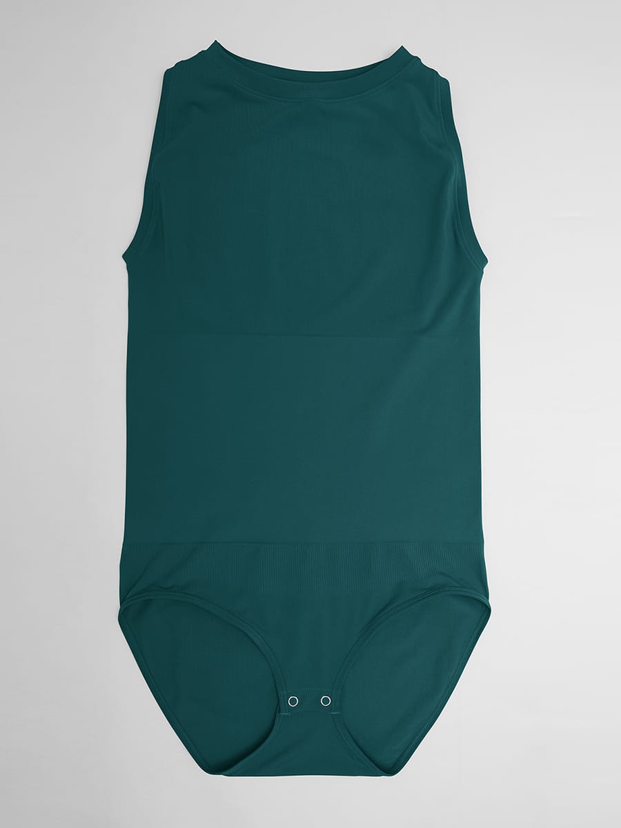 Wholesale Seamless Shapewear Bodysuit Buttery Soft Tummy Control Crew Neck
